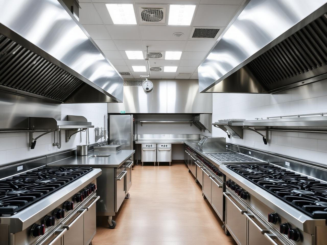 Industrial kitchen by CHBIB